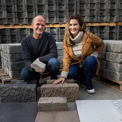 Aina tar med seg «innerommet», mur, støttemur, hagemur, aina, sommerhytta