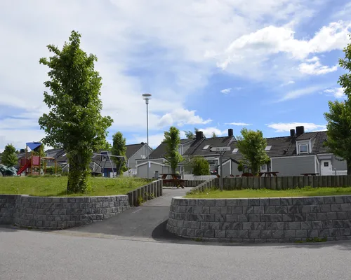 mini exclusive i bue ved lekeplass